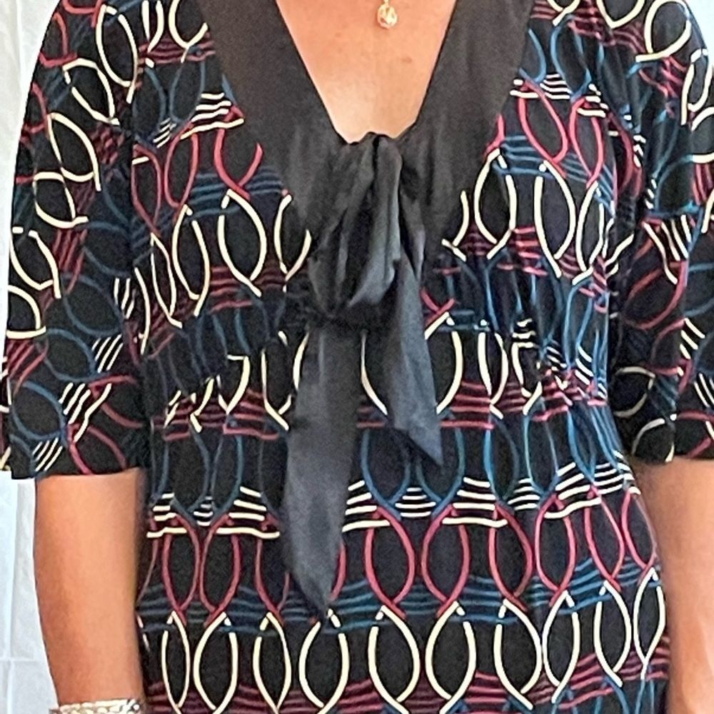 BISOU GEOMETRIC DESIGN DRESS OR TUNIC‎